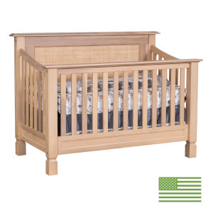 Amish 4 in 1 Convertible Baby Crib - Cardiff